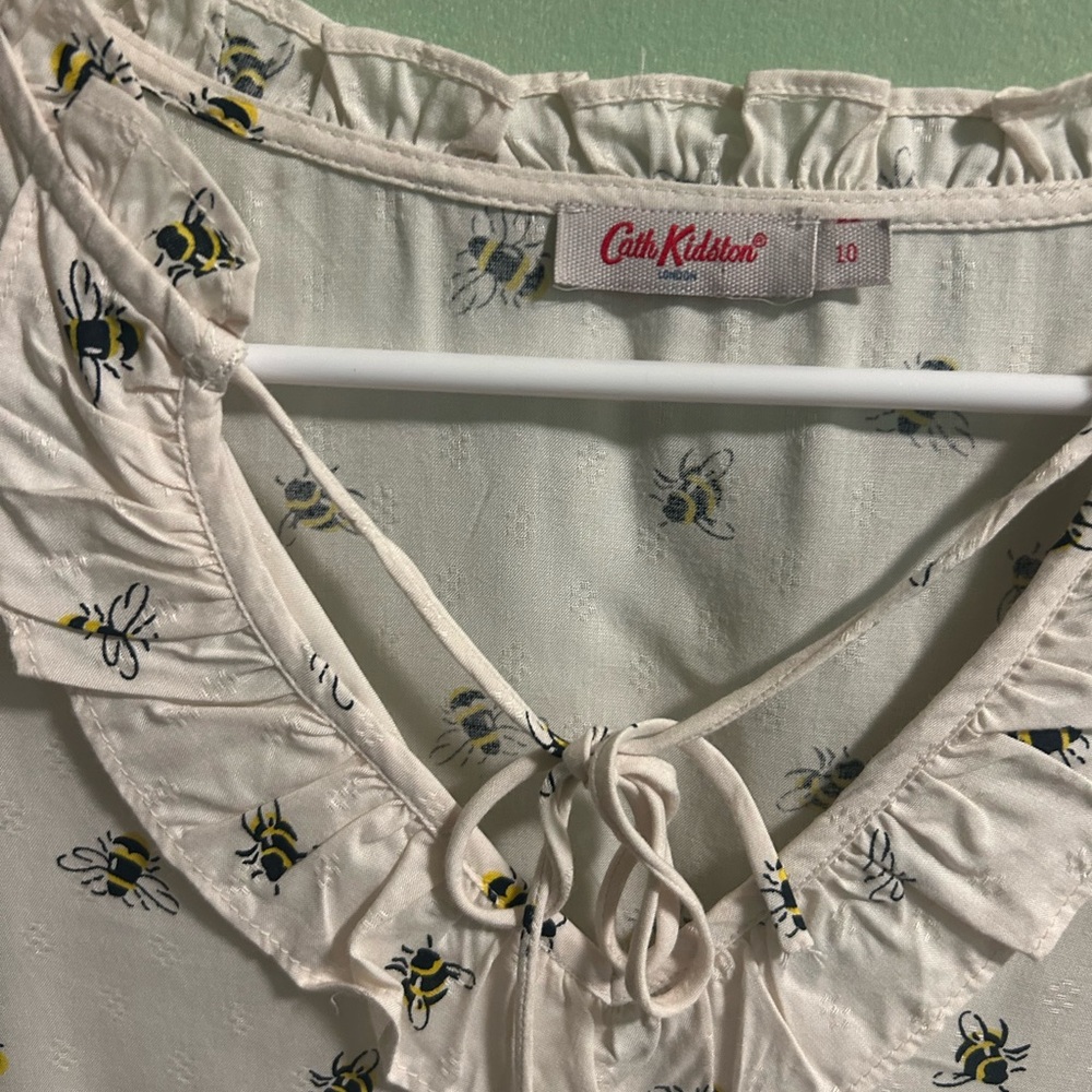 Cath Kidston bumblebee dobby dress - Picture 2 of 7